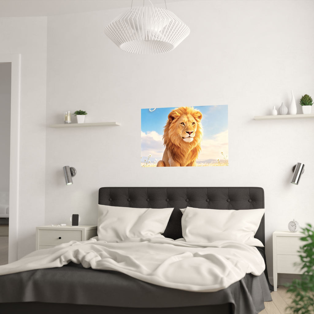 Be a Gentle Lion Poster - Wall Art