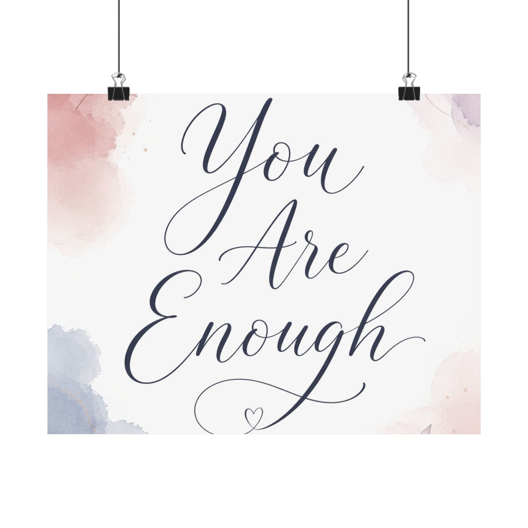 You Are Enough Poster