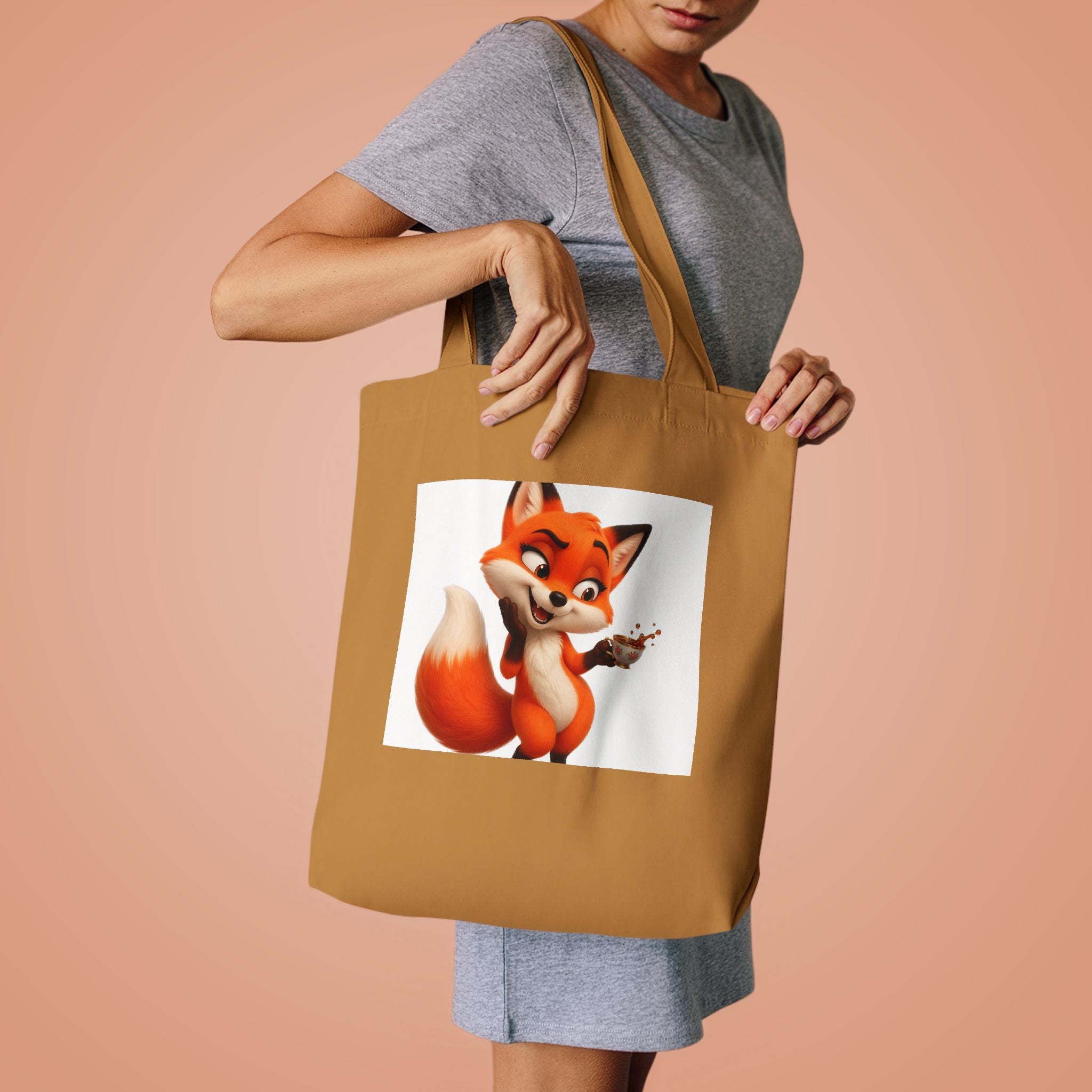 Finn Fox Gossip Tote Bag
