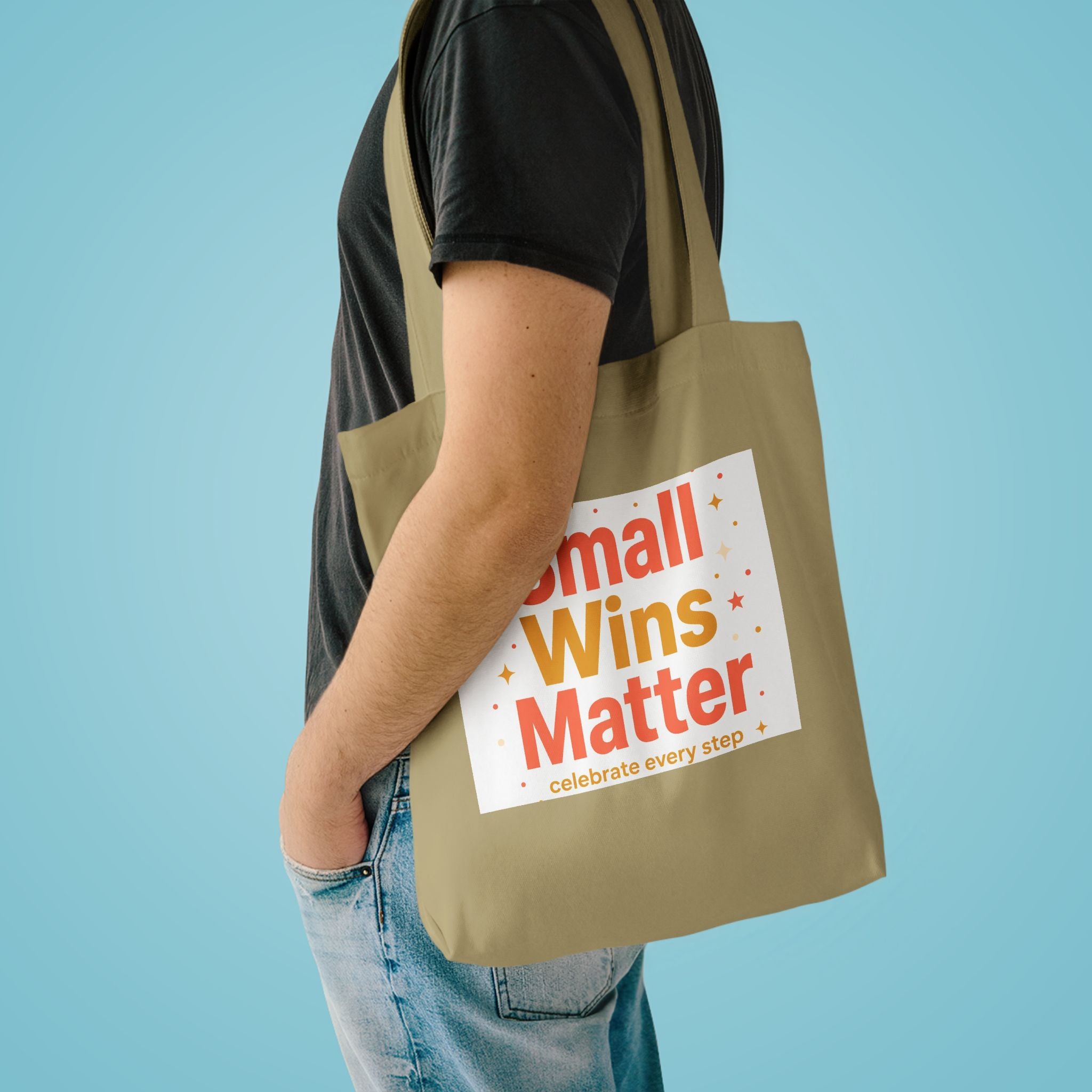Small Wins Matter Tote Bag