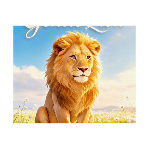 Be a Gentle Lion Poster - Wall Art