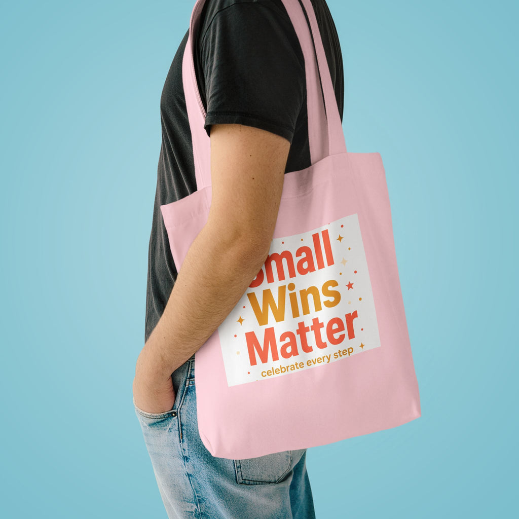 Small Wins Matter Tote Bag