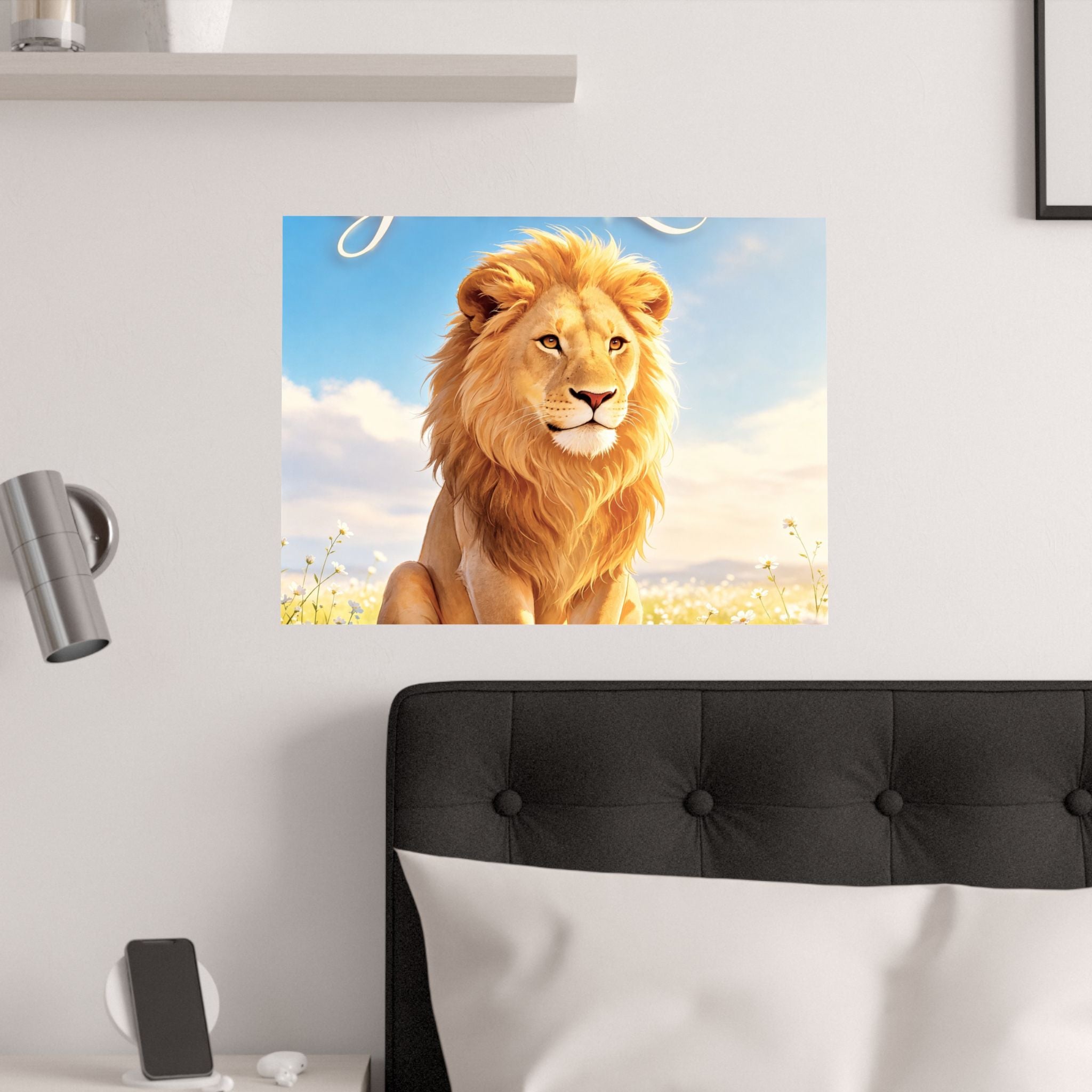 Be a Gentle Lion Poster - Wall Art