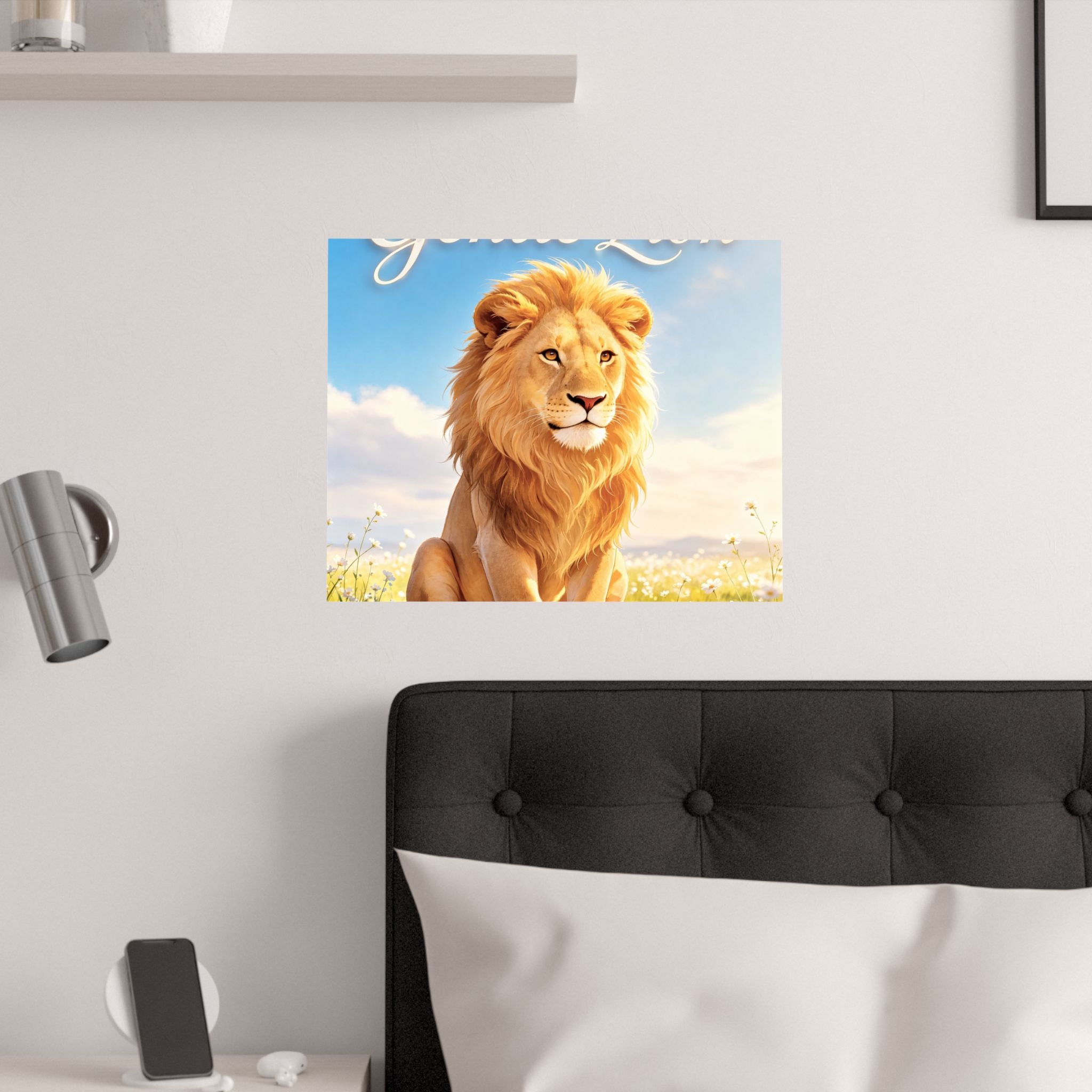 Be a Gentle Lion Poster - Wall Art