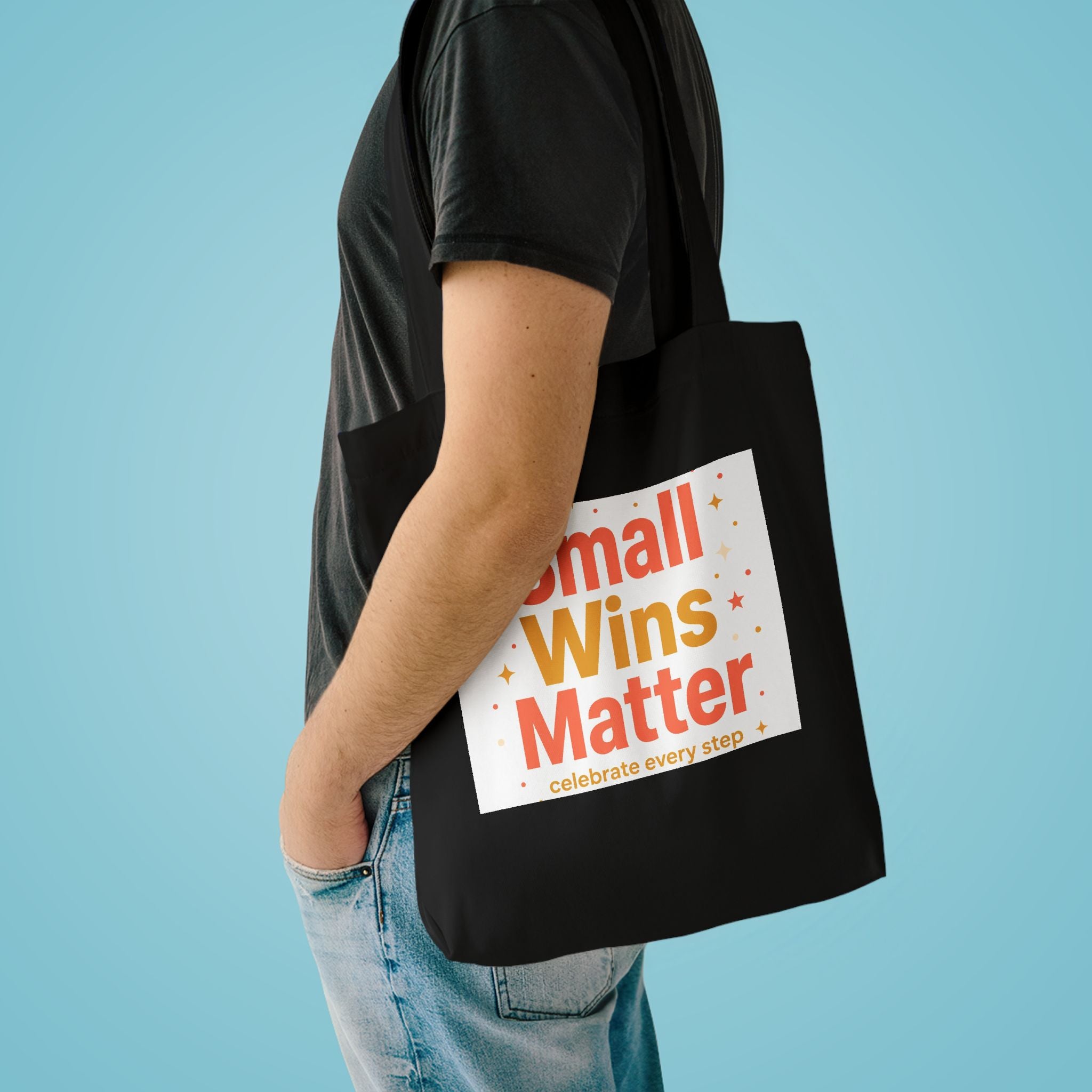 Small Wins Matter Tote Bag