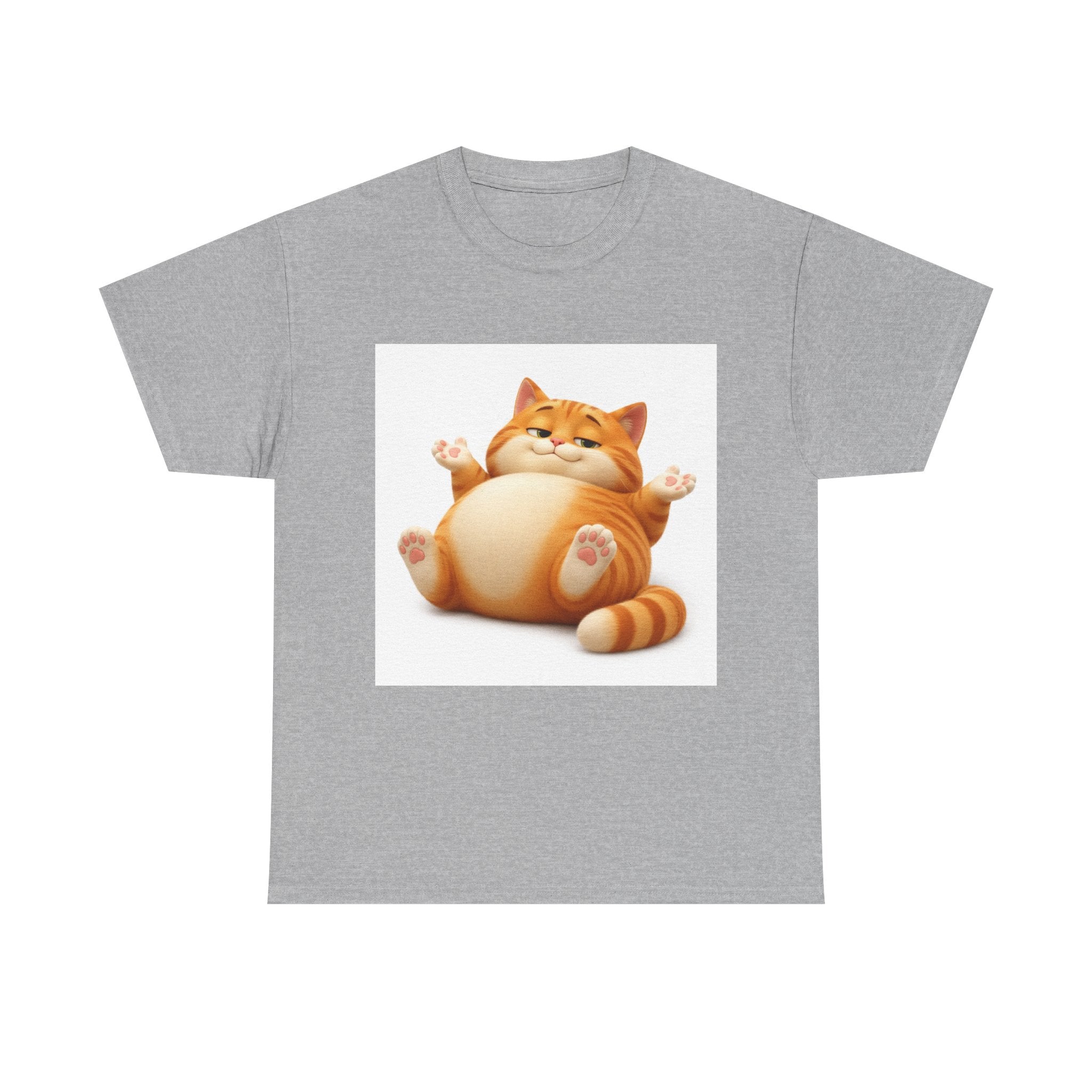 Lazy Orange Cat T-Shirt