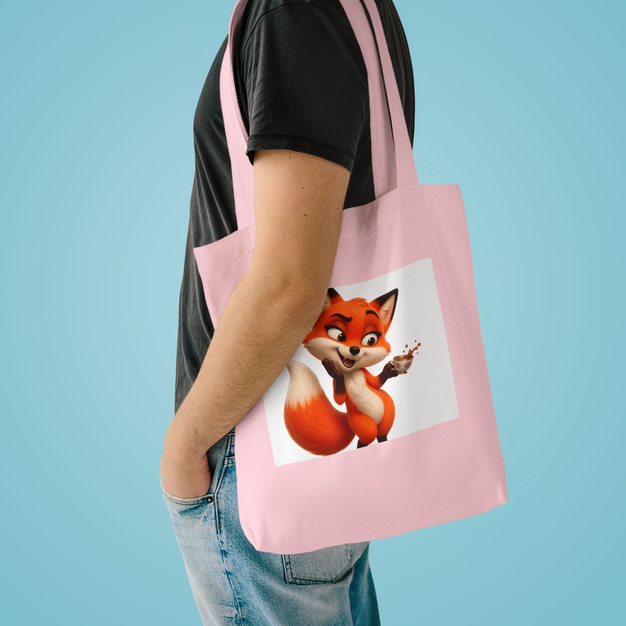 Finn Fox Gossip Tote Bag