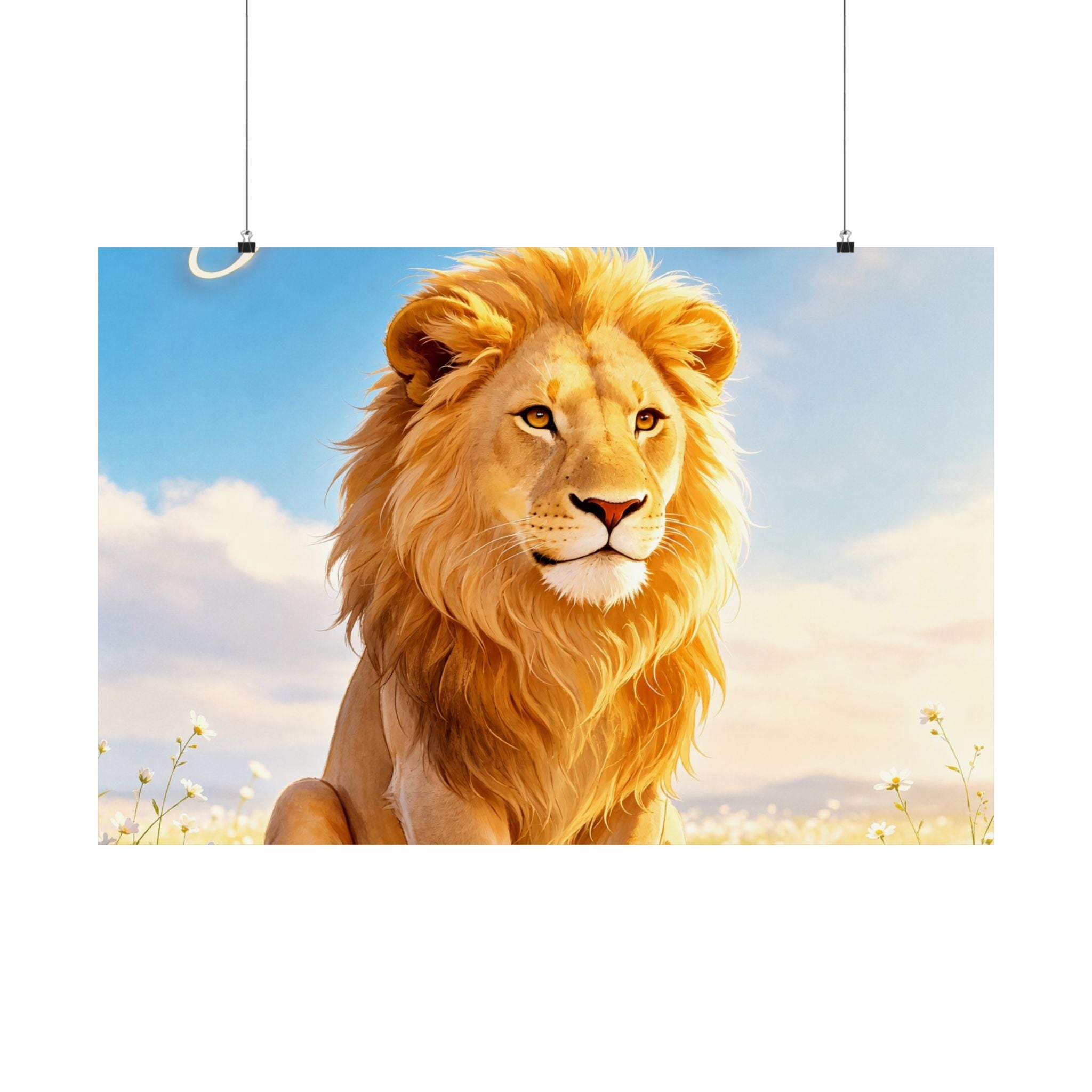 Be a Gentle Lion Poster - Wall Art