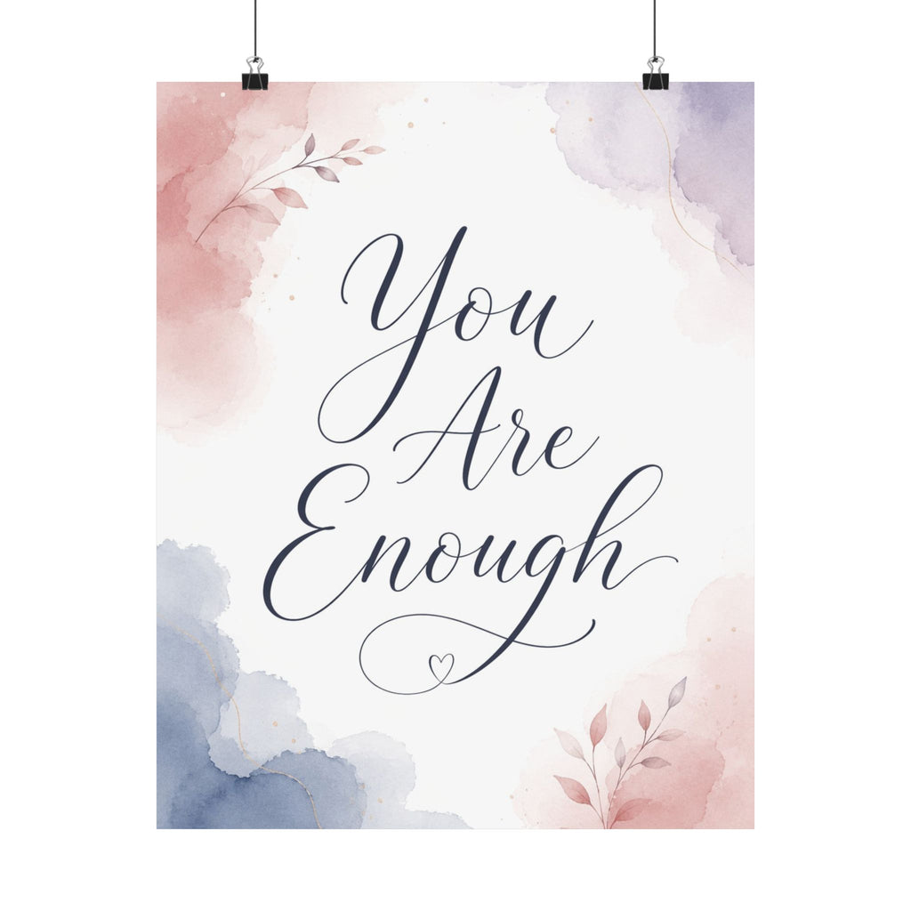You Are Enough Poster