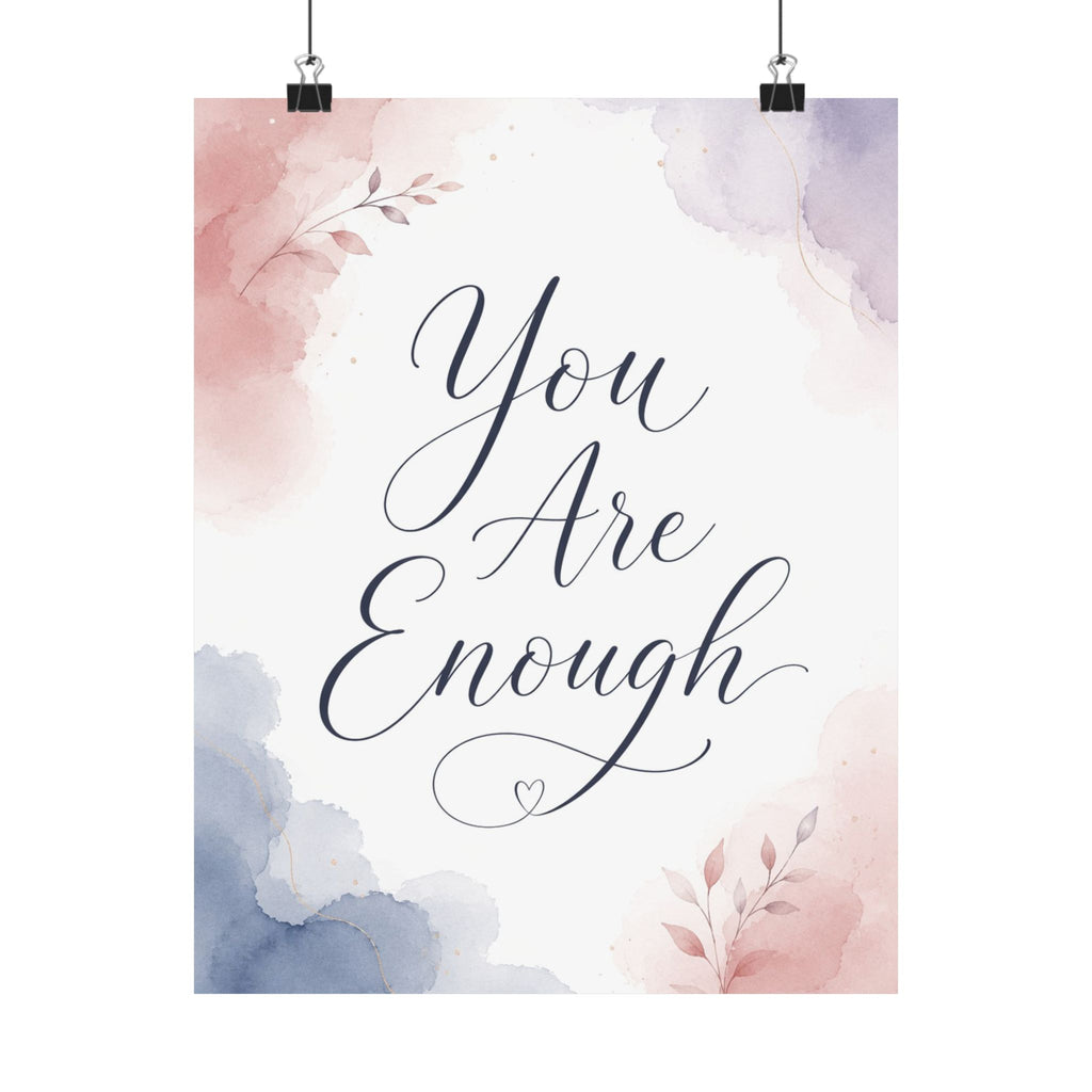 You Are Enough Poster