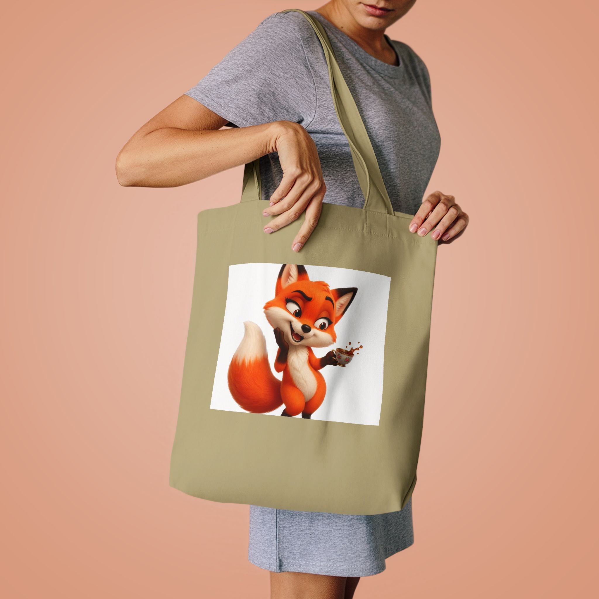 Finn Fox Gossip Tote Bag
