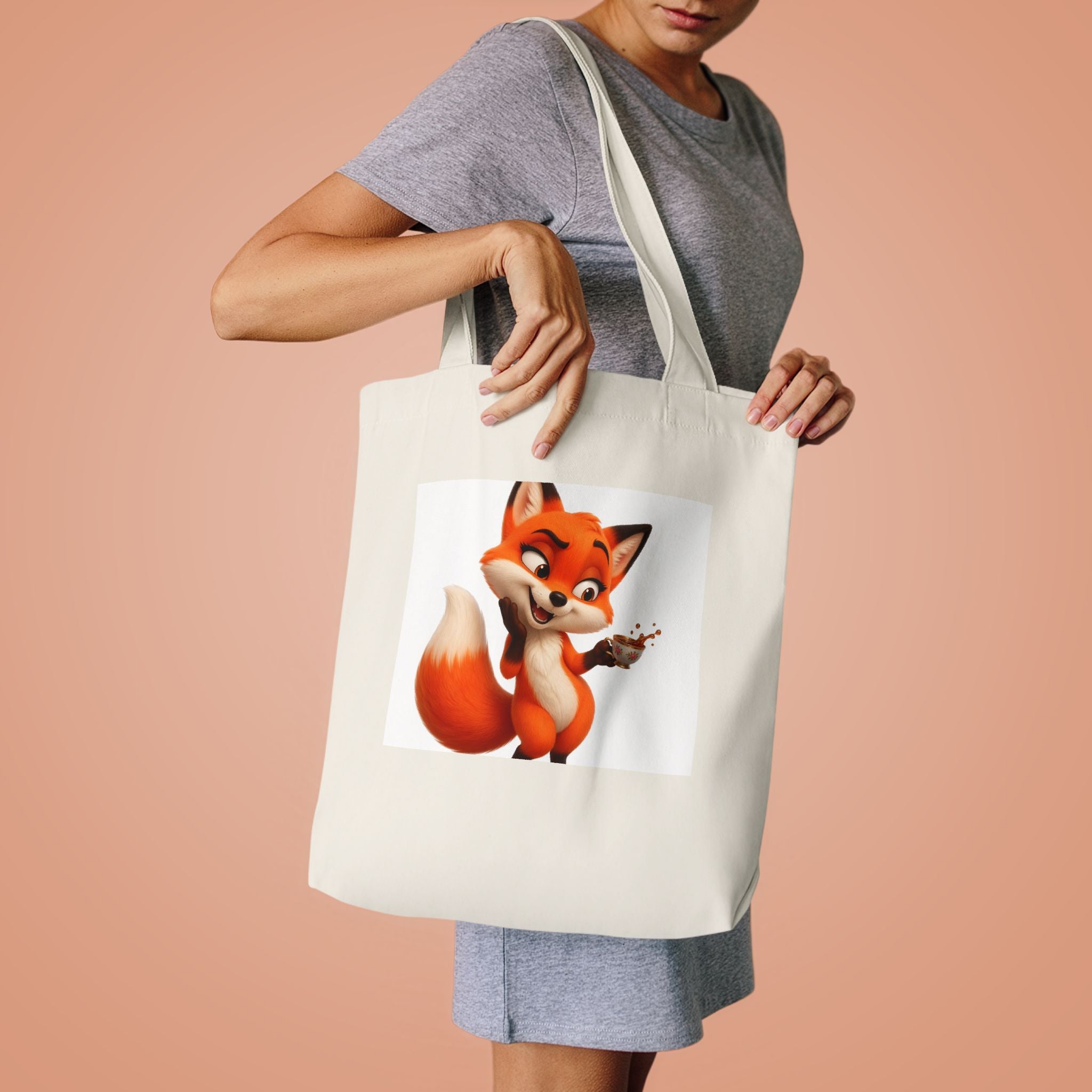 Finn Fox Gossip Tote Bag