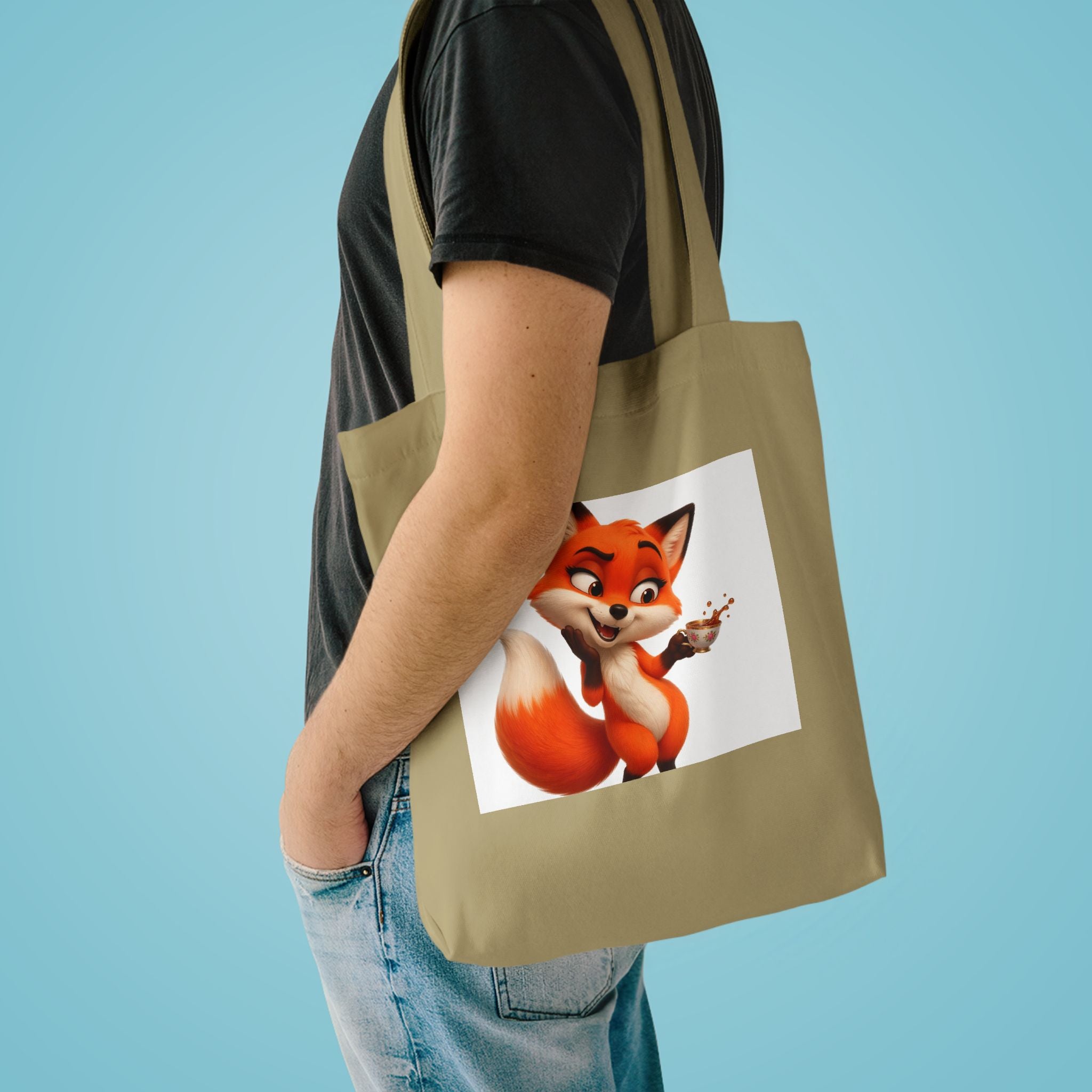 Finn Fox Gossip Tote Bag