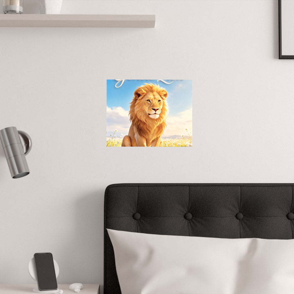 Be a Gentle Lion Poster - Wall Art