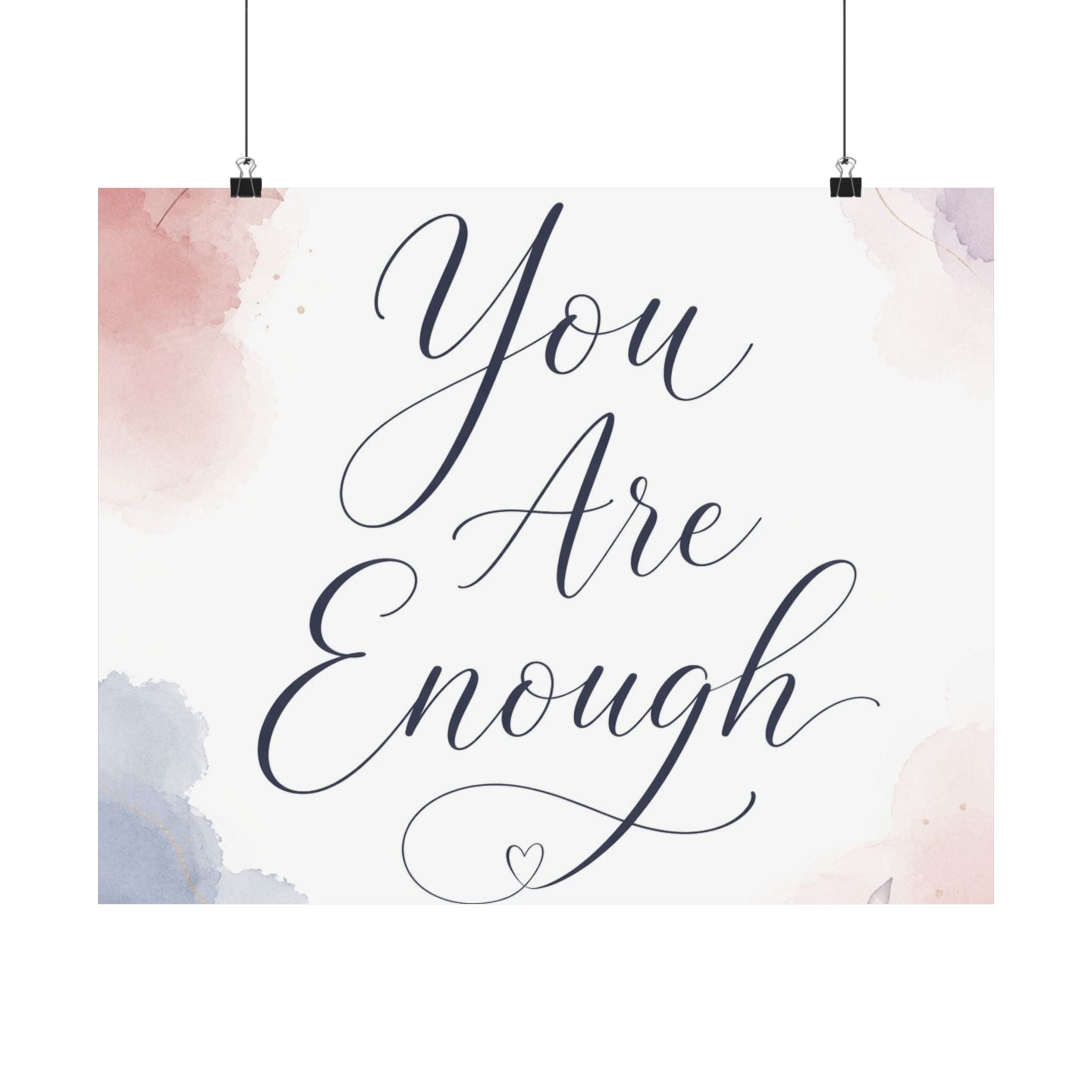 You Are Enough Poster