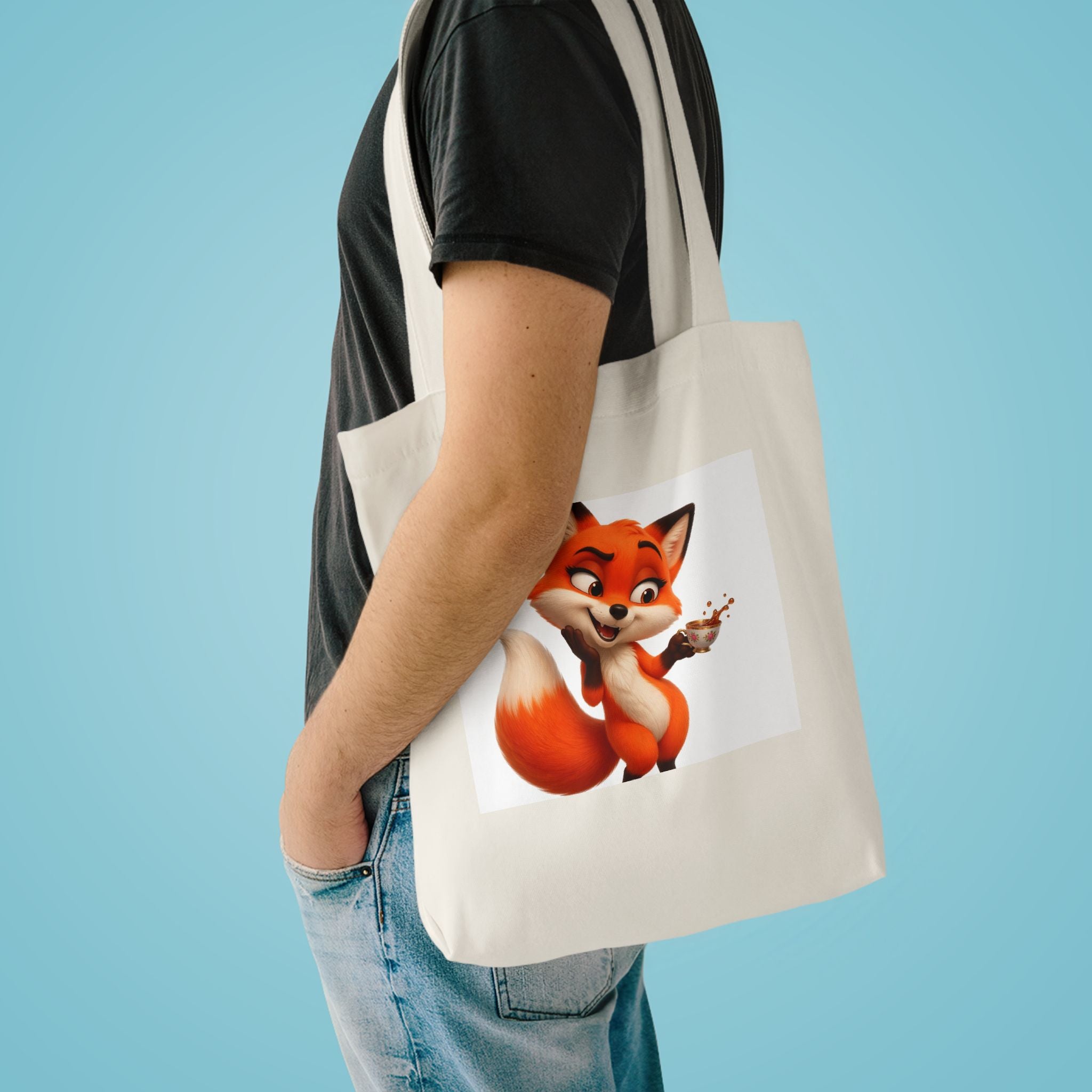 Finn Fox Gossip Tote Bag