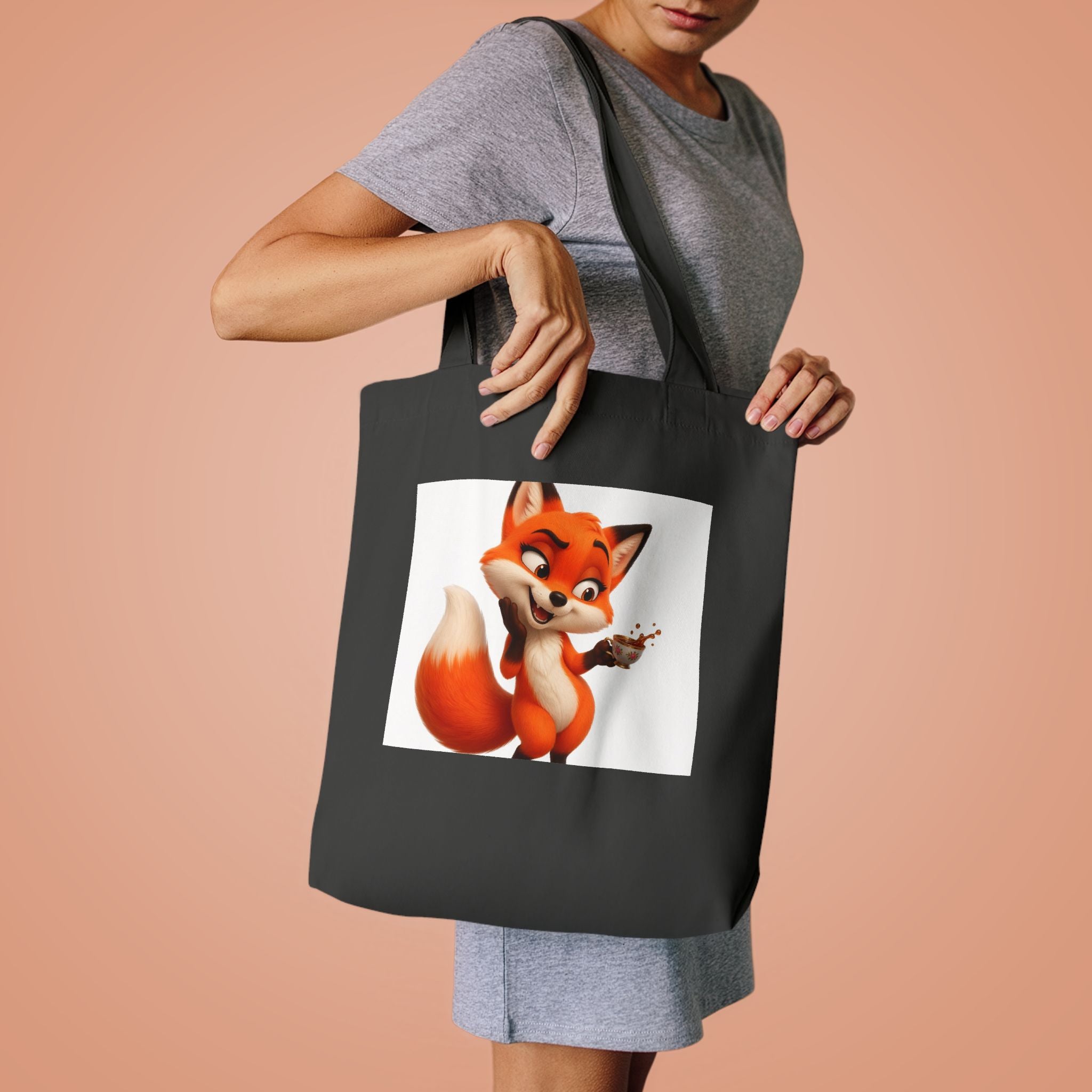 Finn Fox Gossip Tote Bag
