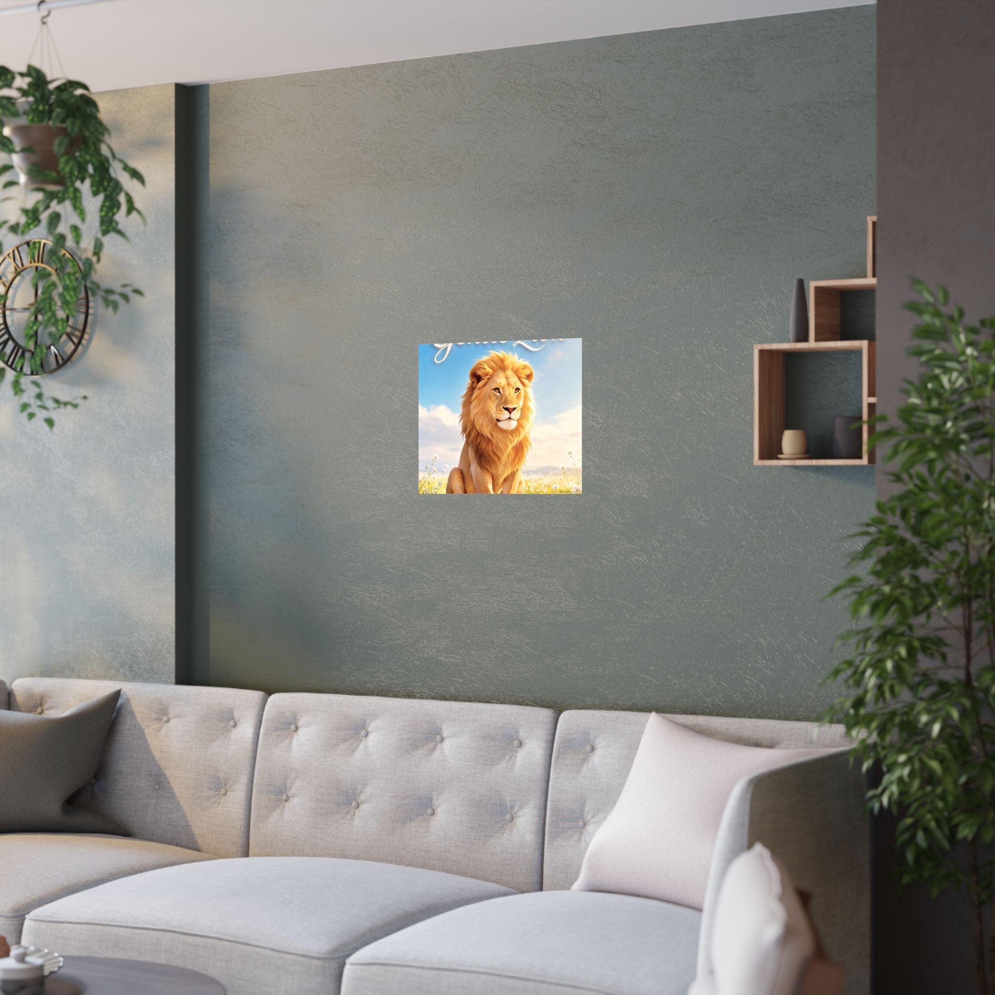 Be a Gentle Lion Poster - Wall Art