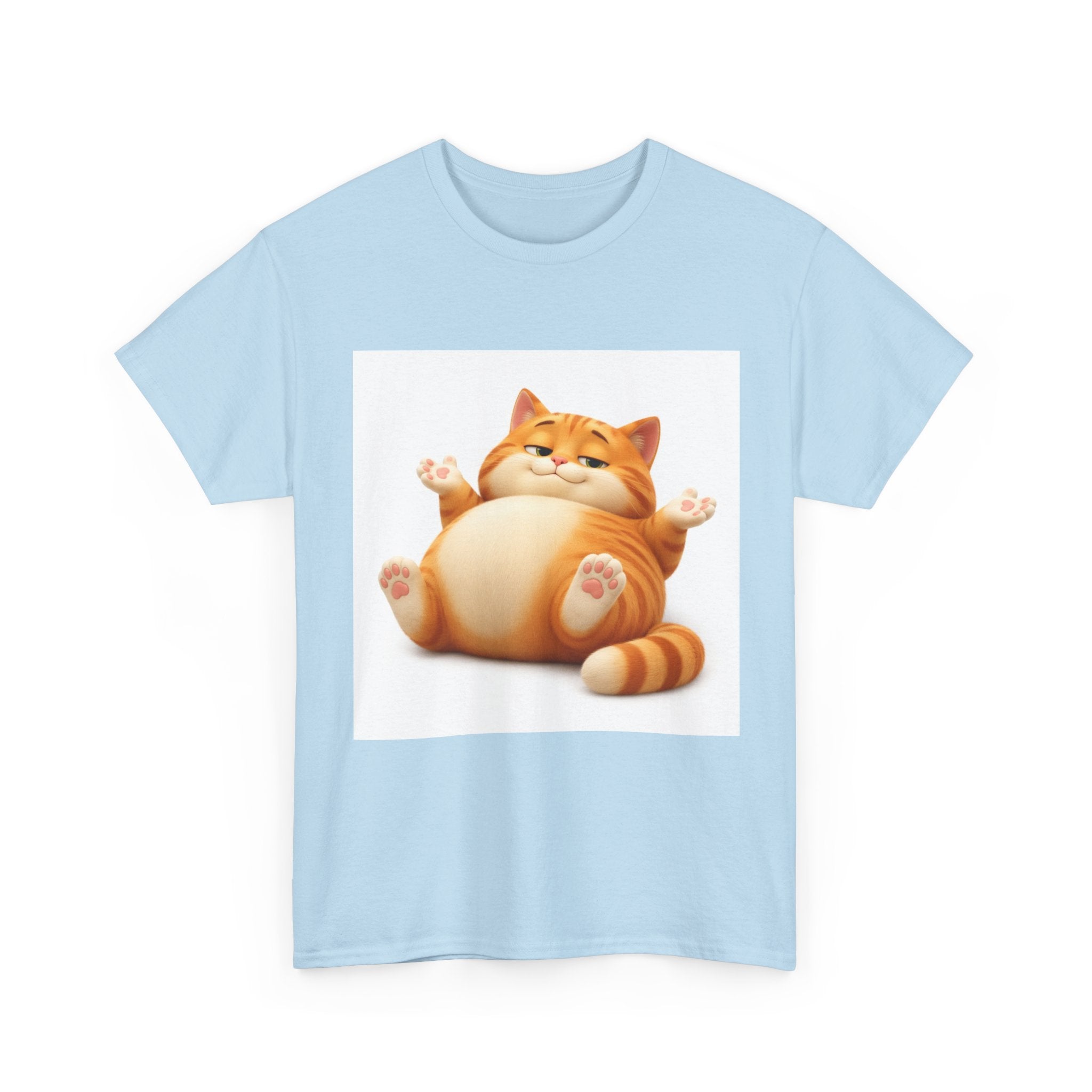 Lazy Orange Cat T-Shirt