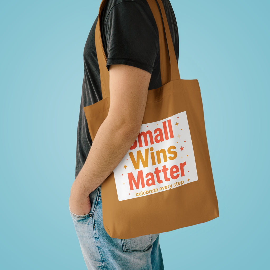 Small Wins Matter Tote Bag