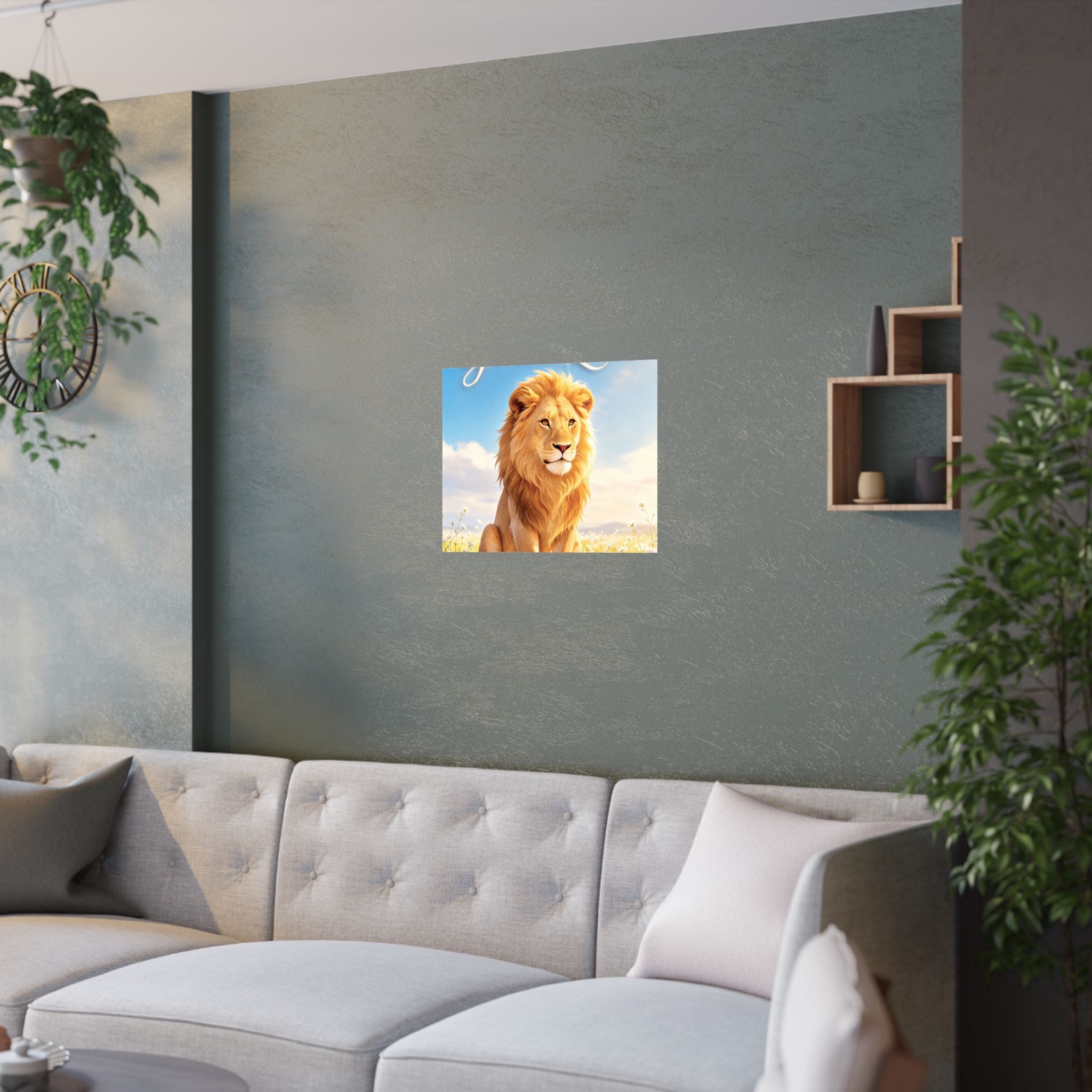 Be a Gentle Lion Poster - Wall Art