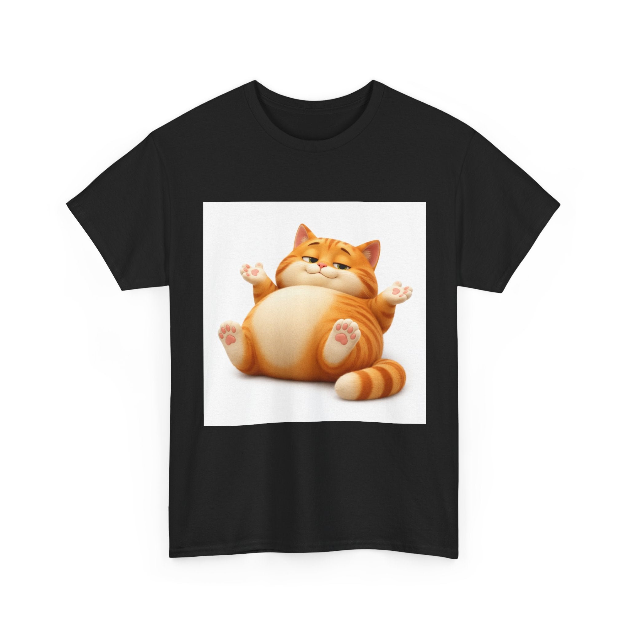Lazy Orange Cat T-Shirt