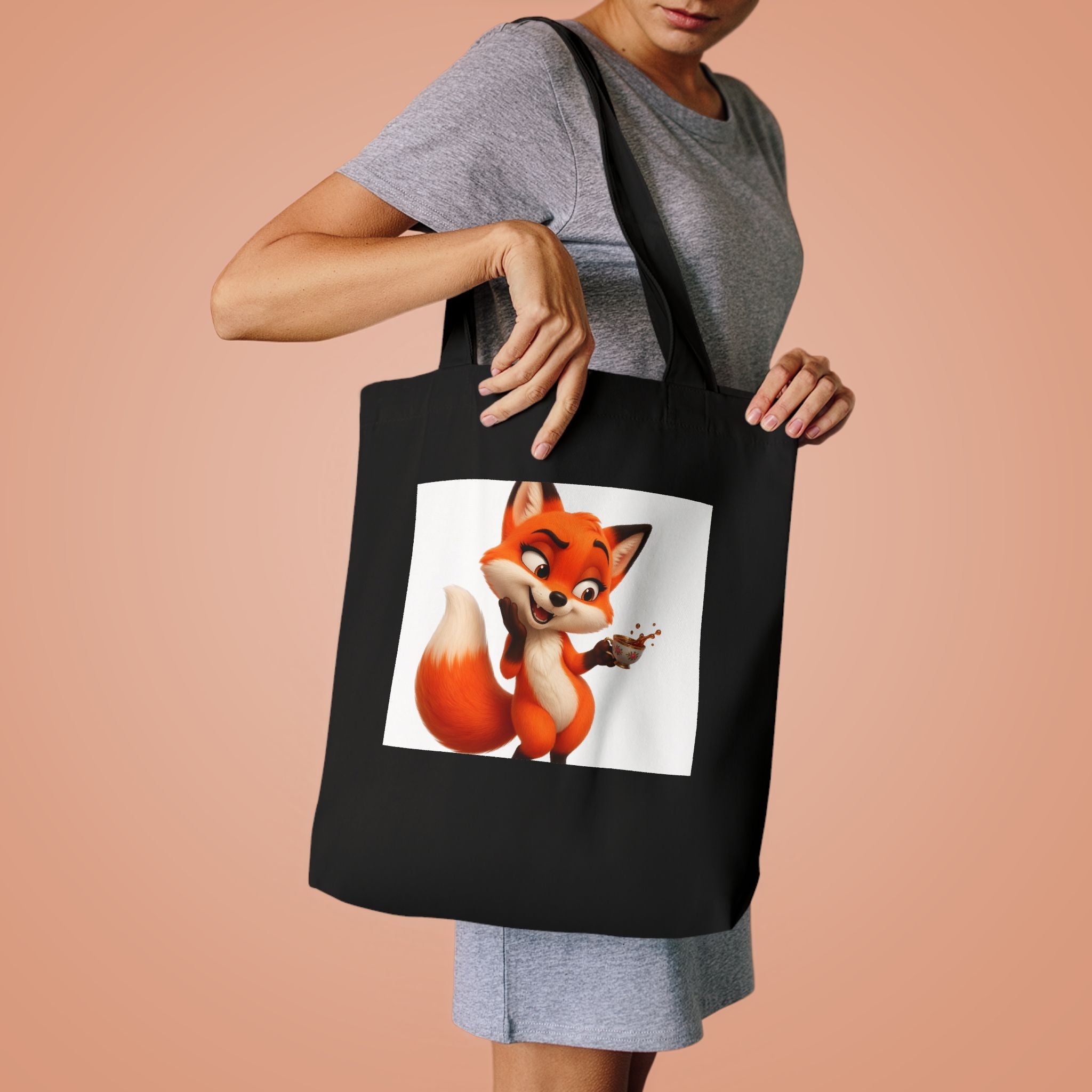 Finn Fox Gossip Tote Bag