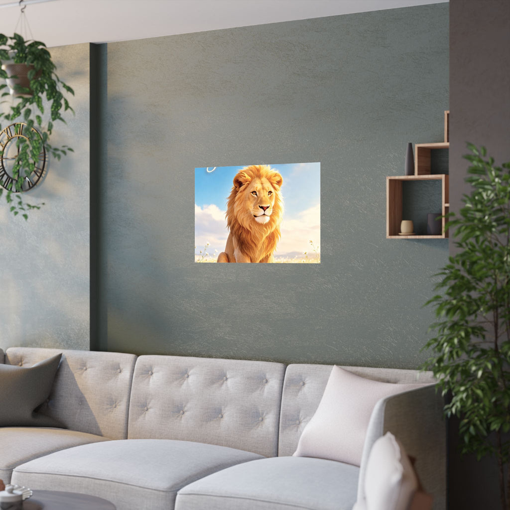Be a Gentle Lion Poster - Wall Art