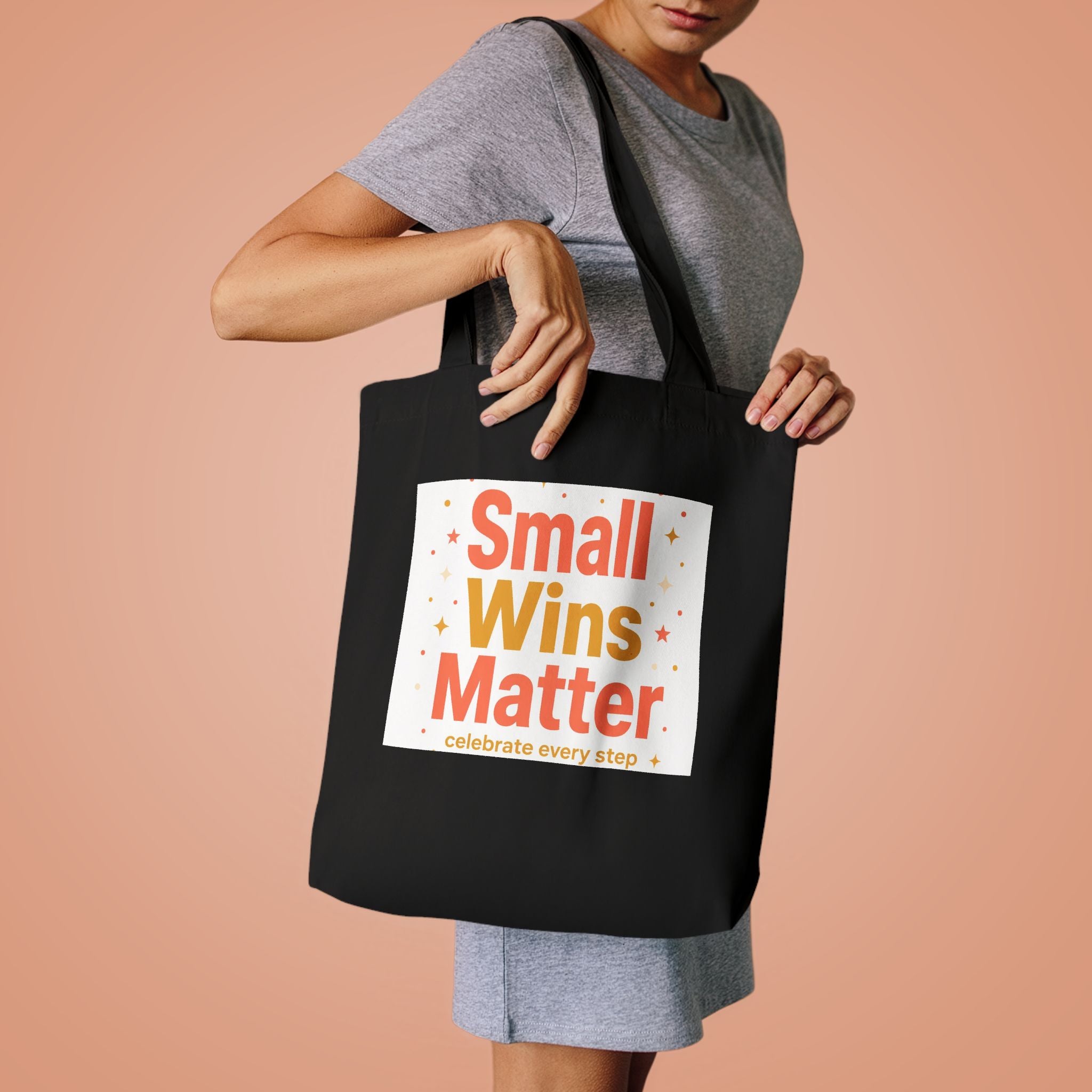 Small Wins Matter Tote Bag