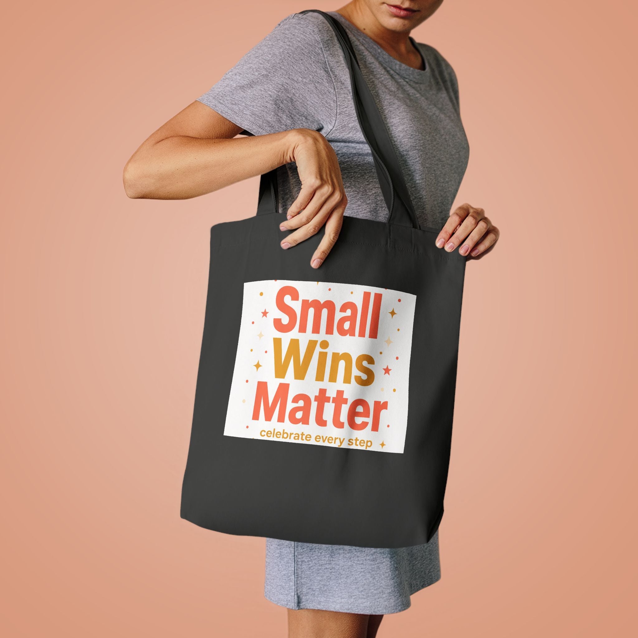 Small Wins Matter Tote Bag